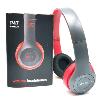Multifunctional Portable Foldable Headmounted Wireless Bluetooth 5.0 Headset For Bluetooth connection TF Card Wired Connection